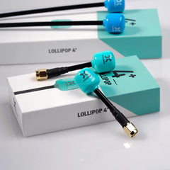 2PCS Foxeer Lollipop 4 Plus 4+ FPV Antenna 5.8G 2.6Dbi Omni Antenna RHCP LHCP SMA MMCX UFL For RC FPV Long Range Racing Drone