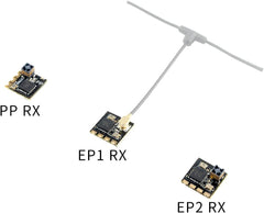 HAPPYMODEL ELRS 2-4G ExpressLRS EPI/EP2 RX Nano Long Range Receiver SX1280 EXPRESSLRS for Racing Drone (EP1 RX)