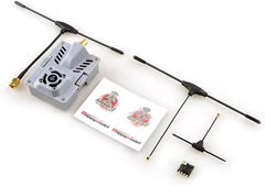 Happymodel ExpressLRS FPV Long Range Module ELRS ES900TX 915MHz Compatible for Radiomaster TX16S and Jumper T12 T16 T18 FPV Micro Mini Long Range Drones (ES900TX+ES900RX Combo Kit)
