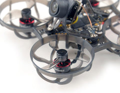 Happymodel Mobula6 2024 1S Brushless Drone with Camera 65mm Ultra Light Micro FPV Whoop with AIO Flight Controller ExpressLRS Receiver, Mobula6 ELRS BNF Tiny Drone Racing Drones for Adults(ELRS)