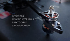 T-Motor F90 KV1500 1500KV Brushless Motor, bldc Motor, long flying lines for FPV RC Drone Freestyle