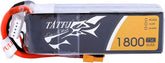 Tattu 14.8V 1800mAh 4S 75C LiPo Battery Pack with XT60 Plug for FPV Racing LRC Freestyle CX Pro Quadcopter Vortex
