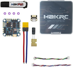 Lubosi HAKRC F4126 20A AIO 32 * 32 2-5S Lipo BLHELI S LED Light Flight Control System RC FPV Racing Drone - (Color: HAKRC F4126 20A AIO)