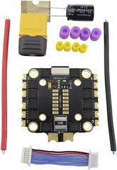 45A BLheli_32 2-6S 4in1 Brushless ESC Double Hole DShot150/300/600 PWM Oneshot125/42 Multshot for FPV Drone Helicopter