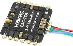 15A/20A/30A/35A/40A Blheli_S BB2 2-4S Dshot 4 in 1 ESC Speed Controller for 130 180 210 250 DIY FPV Racing Drone Multcopter Outdoor (15A 2-4S)