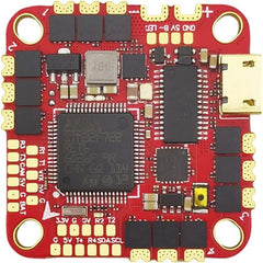 HAKRC F722 40A AIO Flight Controller Built-in 40A ESC STM32F722RET6 MPU6000 AT7456E OSD Barometer 5V/3A BEC Dual USB