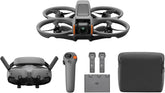 DJI Avata 2 Fly More Combo (3 Batteries), FPV Drone with Camera 4K, Immersive Experience, One-Push Acrobatics, Built-in Propeller Guard, 155° FOV, Camera Drone Compliant with FAA Remote ID