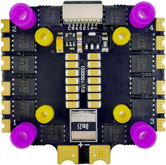 45A BLheli_32 2-6S 4in1 Brushless ESC Double Hole DShot150/300/600 PWM Oneshot125/42 Multshot for FPV Drone Helicopter