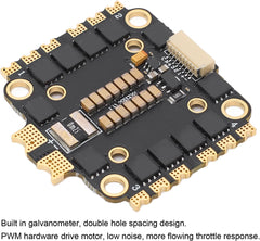 Astibym HAKRC 4 in 1 ESC 45A Electronic Speed Controller with Double Hole Spacing Electronic Components for FPV RC Drone
