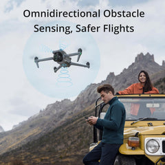 DJI Air 3 Fly More Combo with RC-N2 Remote Controller, Drone with Camera 4K, Dual Primary Cameras, 3 Batteries for Extended Flight Time, 48MP Photo, Camera Drone for Adults, FAA Remote ID Compliant