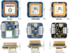 Drone for Matek Systems GNSS M10Q-5883 for U B x M10 GPS with Compass QMC5883L Module Digital AirSpeed 4~9V for FPV Racing Drone RC Toy parts