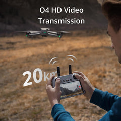 DJI RC 2, Remote Controller for DJI Air 3 and DJI Mini 4 Pro, Next-Gen Processor, 20km O4 Transmission, 5.5-inch FHD Screen, 2T4R Antennas, Smart Controller for Drones, Light and Compact