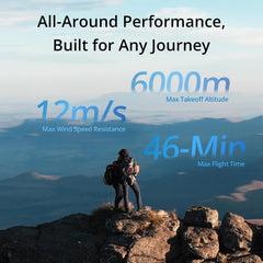 DJI Air 3 Fly More Combo with RC-N2 Remote Controller, Drone with Camera 4K, Dual Primary Cameras, 3 Batteries for Extended Flight Time, 48MP Photo, Camera Drone for Adults, FAA Remote ID Compliant