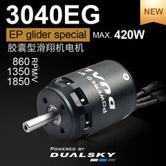 Dualsky XM3040EG 860KV 1350KV 1000KV 1850KV electric brushless motor model airplane accessories for P5B FAI F5J glider motor