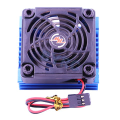 FATJAY Hobbywing EZRUN combo C1 B36 1:10 RC car heat sink with 5V cooling fan for 3660 3665 3674 motor