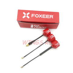 Foxeer Antenna Lollipop 4 V4 FPV Antenna 5.8G 2.6Dbi Stubby RHCP SMA RPSMA UFL Straight/Angle MMCX 7.2g For FPV RC Racing Drone