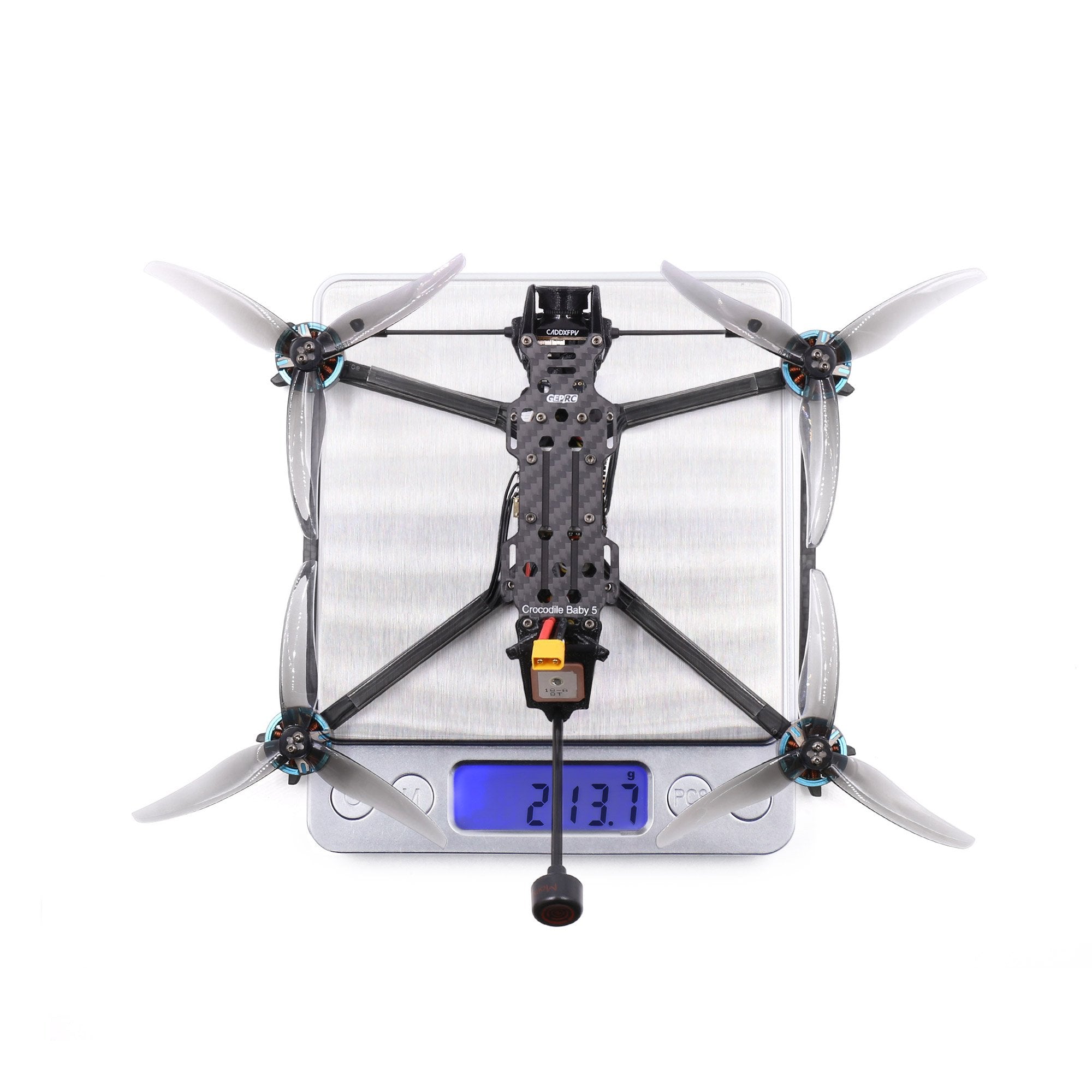 GEPRC Crocodile5 Baby LR Analog Long Range FPV - BNF TBS Crossfire Weight