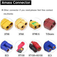 HRB 2S 7.6V 5500mah Hard Case Lipo Battery 120C 5.0mm Bullet Connector RC Car RC Truck RC Truggy RC Airplane UAV Drone