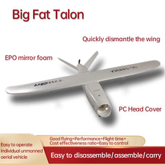 X-UAV Big Fat Talon FPV Remote Control Plane RC Airplane Drone