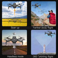 New SJRC F5S Pro GPS Drone 4K Profesional EIS HD Camera Drones 2 Axis Stabilized Gimbal 3KM Collapsible FPV RC Quadcopter