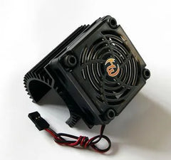Original hobbywing 1: 8 RC Car Motor Radiator + 5V cooling fan assembly suit for Hobbywing 4465 3665/3674 motor