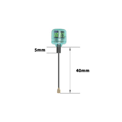 Osprey 5.8Ghz 40mm ipex/UFL LHCP Stubby Antenna