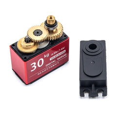 Readytosky 30KG Servo TD-8130MG 90~180 / 270 / 360 Degree Update Metal Gear Digital Servo 25T Arm for 1/8 1/10 Scale RC Car Toy