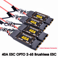 Readytosky 40A ESC OPTO 2-6S Brushless ESC Electronic Speed Controller For F450 450mm F550 S500 ZD550 RC Helicopter Quadcopter