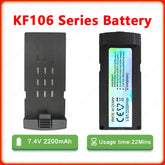 SJRC KF106 Max Drone Battery 7.4V 2200 mAh Oriiginal KF106 4K Camera GPS Dron Accessories Maximum Flight Time 22 Minutes