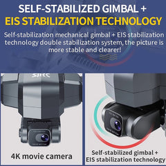 SJRC Professional F11S 4K Pro GPS 5G WIFI 3KM RC Distance FPV 2-Axis Electronic Stabilization Gimbal Brushless RC Drone Boy Toy