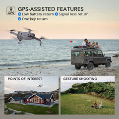 SJRC Professional F11S 4K Pro GPS 5G WIFI 3KM RC Distance FPV 2-Axis Electronic Stabilization Gimbal Brushless RC Drone Boy Toy