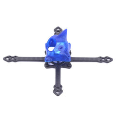 SKYSTARS Toothpick 2-4S Brushless Whoop FPV Drone Quadcopter Frame KIT 105mm Wheelbase Carbon Fiber Rack with 3D Pirnted Canopy