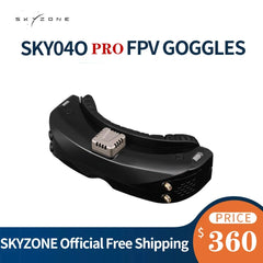 SKYZONE FPV Goggles SKY04O PRO Steadyview Receiver OLED 5.8Ghz 48CH DVR HD Racing Headset Head Tracker for RC plane Model Drone