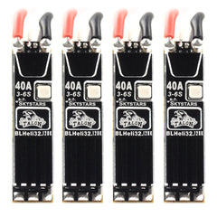 Skystars Slim40A 40A Blheli_32 128K MCU 3-6S Brushless ESC for QAV 170-330 RC For FPV Racer RC Models Accesseries Good Parts