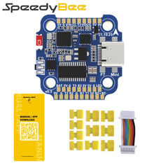 SpeedyBee Speedy Bee F7 Mini 3-6S STM32F722 Flight Control And 35A BLHeli_S Mini 4-in-1 DSHOT300/600 ESC For FPV Racing Drone