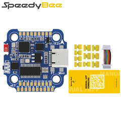 SpeedyBee Speedy Bee F7 Mini 3-6S STM32F722 Flight Control And 35A BLHeli_S Mini 4-in-1 DSHOT300/600 ESC For FPV Racing Drone