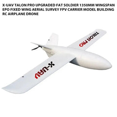 X-UAV Talon Pro Upgraded Fat Soldier 1350mm Wingspan EPO Fixed Wing Aerial Survey FPV Carrier Model Building RC Airplane dron