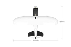 ZOHD Talon 250g 620mm Wingspan EPP Fixed Wing RC Airplane PNP FC18-80km/h 2S Battery 4.3g Servo AIO FPV PNP Ready Version