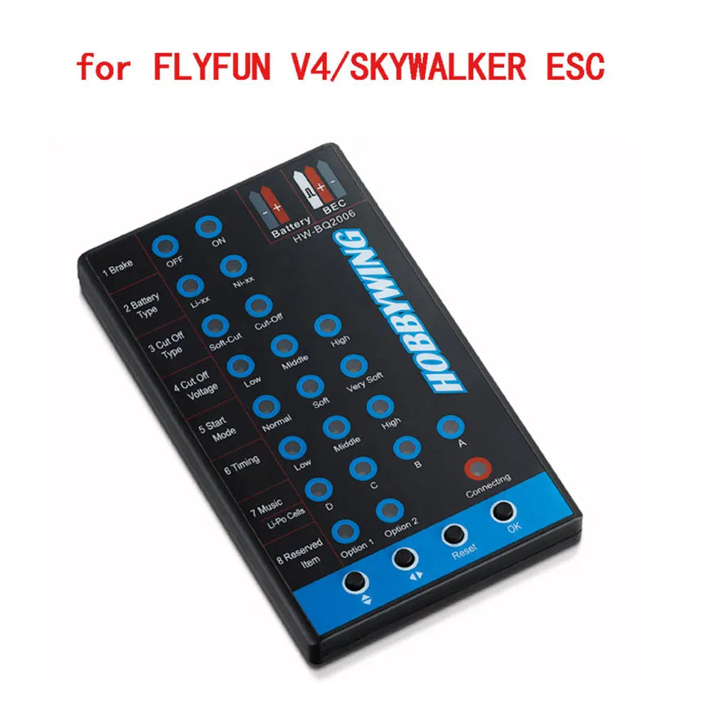 100% Original Hobbywing LED LCD OTA Programmer Card for Platinum XeRun EzRun Seaking Pro ESC Programming