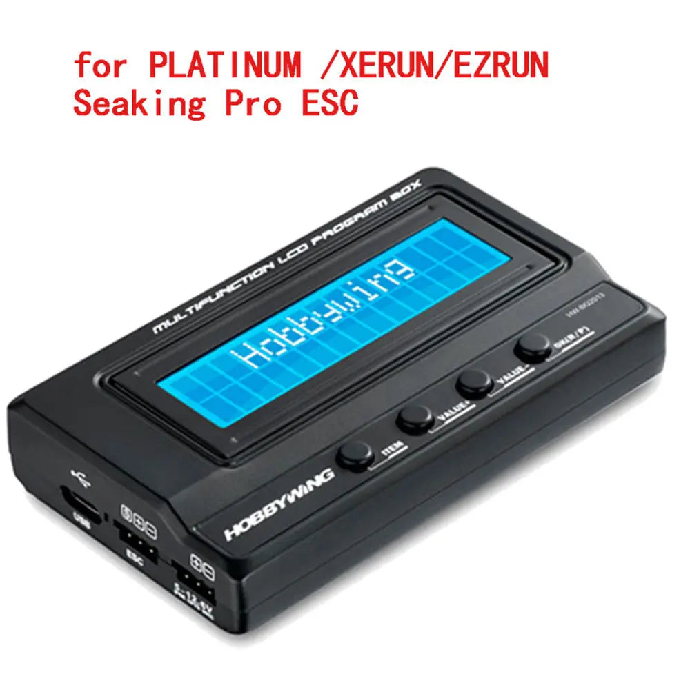 100% Original Hobbywing LED LCD OTA Programmer Card for Platinum XeRun EzRun Seaking Pro ESC Programming