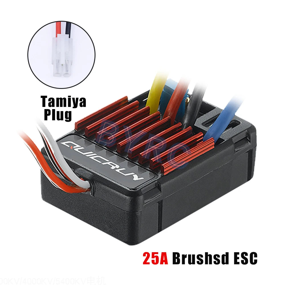 100% Original Hobbywing QuicRun 1625 25A Brushed ESC for 1/16 1/18 Brushed Speed Controllers wholesale