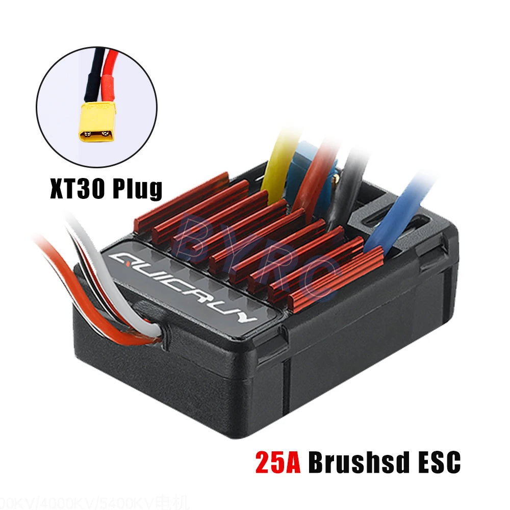 100% Original Hobbywing QuicRun 1625 25A Brushed ESC for 1/16 1/18 Brushed Speed Controllers wholesale
