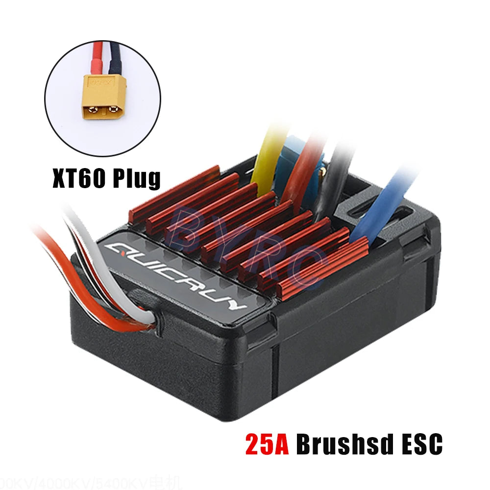 100% Original Hobbywing QuicRun 1625 25A Brushed ESC for 1/16 1/18 Brushed Speed Controllers wholesale