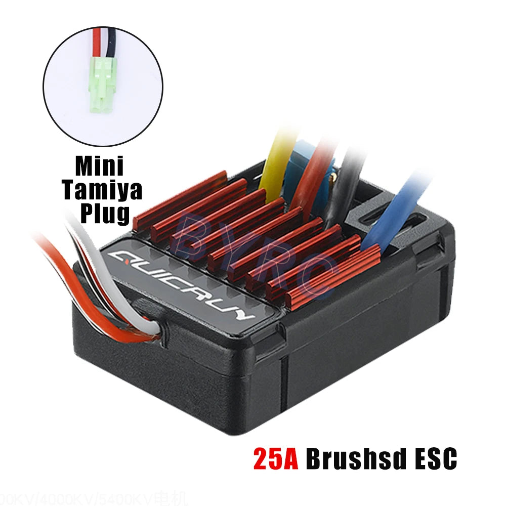 100% Original Hobbywing QuicRun 1625 25A Brushed ESC for 1/16 1/18 Brushed Speed Controllers wholesale