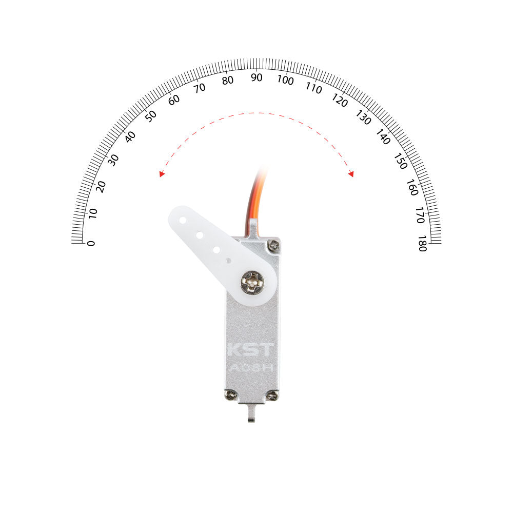 A08H V6.0 Coreless Metal Gear HV Servo 3.2kg.cm 0.09sec/60degree for Glider DLG