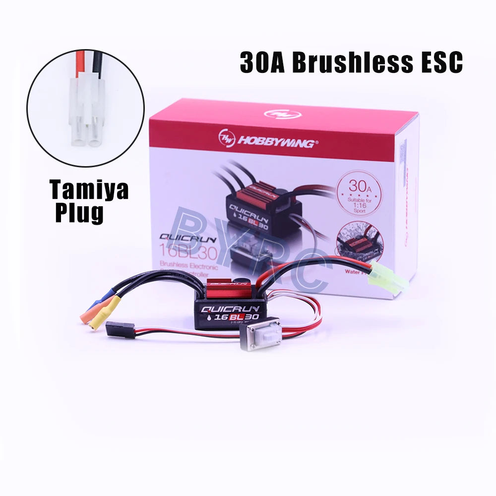 1pcs Original Hobbywing QuicRun 16BL30 30A Brushless ESC For 1/16 On-road / Off-road / Buggy /Monster RC Car