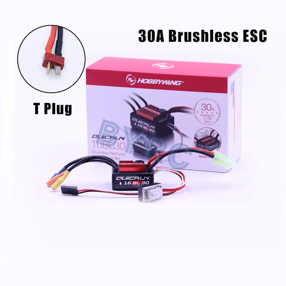 1pcs Original Hobbywing QuicRun 16BL30 30A Brushless ESC For 1/16 On-road / Off-road / Buggy /Monster RC Car
