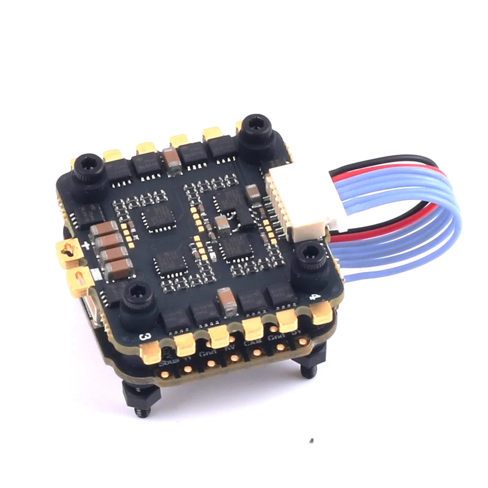 20x20mm Skystars F411 Mini HD Flight Controller and Ko40 40A 3-6S ESC Stack for Betaflight RC Drone FPV Racing