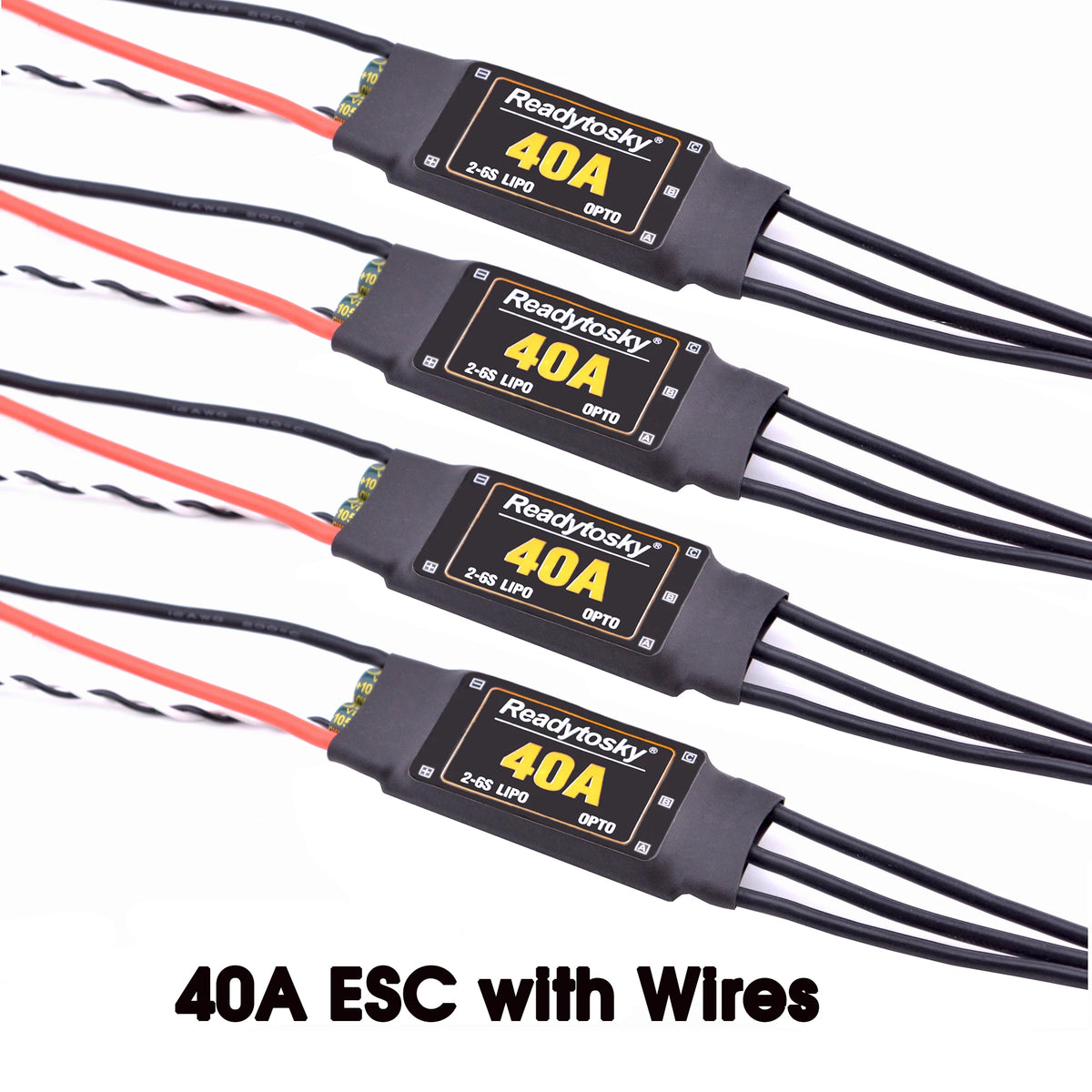 5010 360KV / 750kv High Torque Brushless Motors + Readytosky 40A OPTO 2-6S ESC 1555 Carbon Fiber Propeller for ZD680 ZD850 Quad