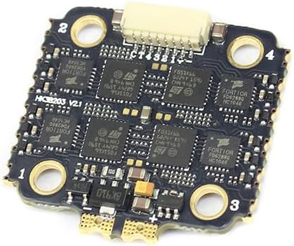 Omons HAKRC 40A 4in1 ESC 2-6S BLHeli-32 DSHOT1200 Ready Brushless Electronic Speed Controller 20x20mm for FPV Racing Drone Accessories - (CN)